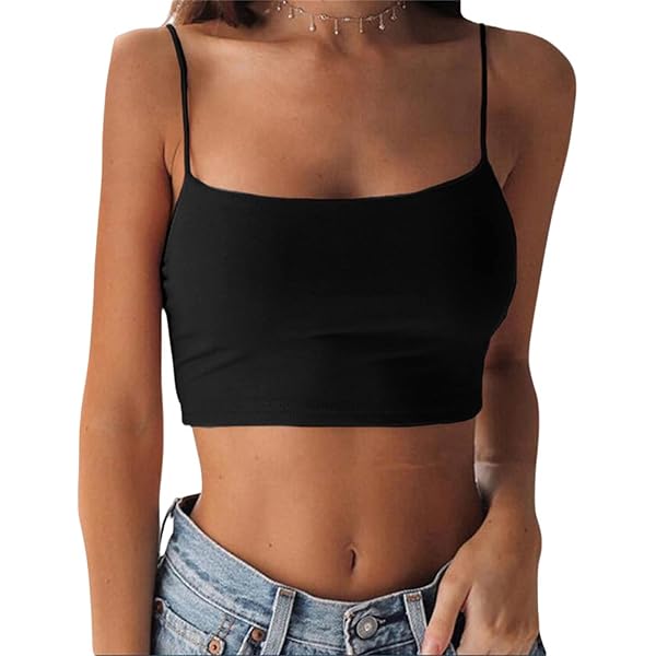 トップス Black eye patch BEP CROPPED CAMISOLE Black eye patch BEP CROPPED CAMISOLE